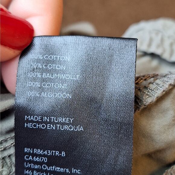 BDG Urban Outfitters Women XXXL Green Cotton Y2k Cargo Kim Possible Pants - Picture 6 of 6